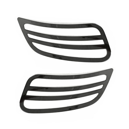 2019-2026 Mercedes Sprinter W907 910 Front Bumper Grill Trim Stainless Steel Dark 2Pcs