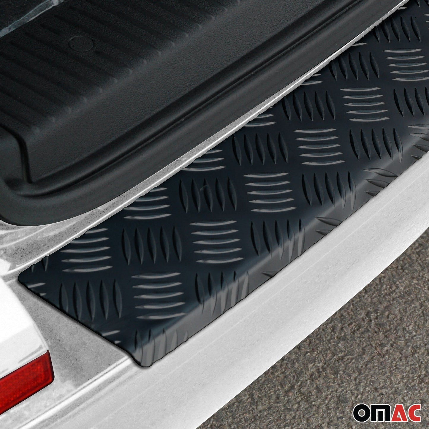 2019-2024 Peugeot Rifter Rear Bumper Guard Aluminium Black