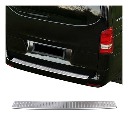 2016-2024 Mercedes Metris Rear Bumper Guard Stainless Steel Brushed