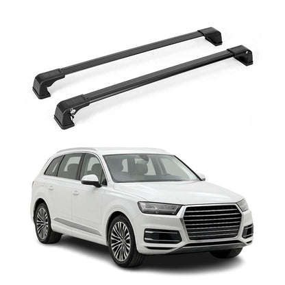 2017-2026 Audi Q7 Roof Rack Cross Bars Black