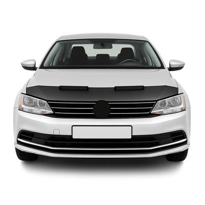 2011-2018 VW Jetta A6 Car Bonnet Mask Hood Bra Black 1 Pc