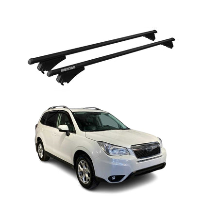 2014-2018 Subaru Forester IV Roof Rack Cross Bars Black