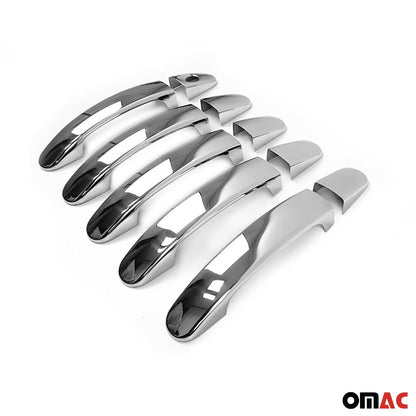2014-2019 Ford Transit Connect Pre-FL Mirror Cover Caps & Door Handle Chrome Set