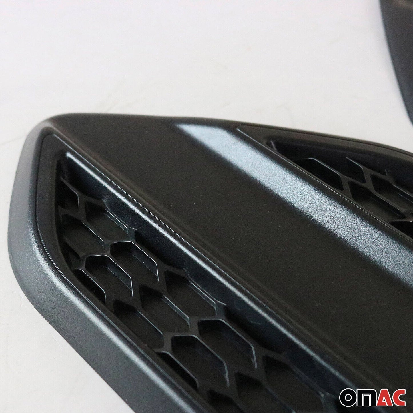 2017-2022 Kia Sportage Side Door Molding Trim Skirt Garnish ABS Black 2Pcs