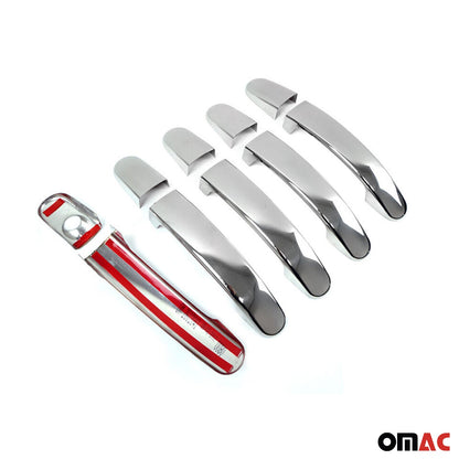 2014-2019 Ford Transit Connect Car Door Handle Cover Protector Stainless Steel 10 Pcs