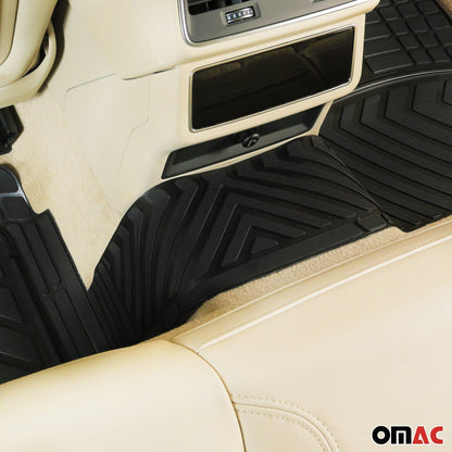 Ford Escape Universal Floor Mats Liner All Weather 3D Black Waterproof 4Pcs