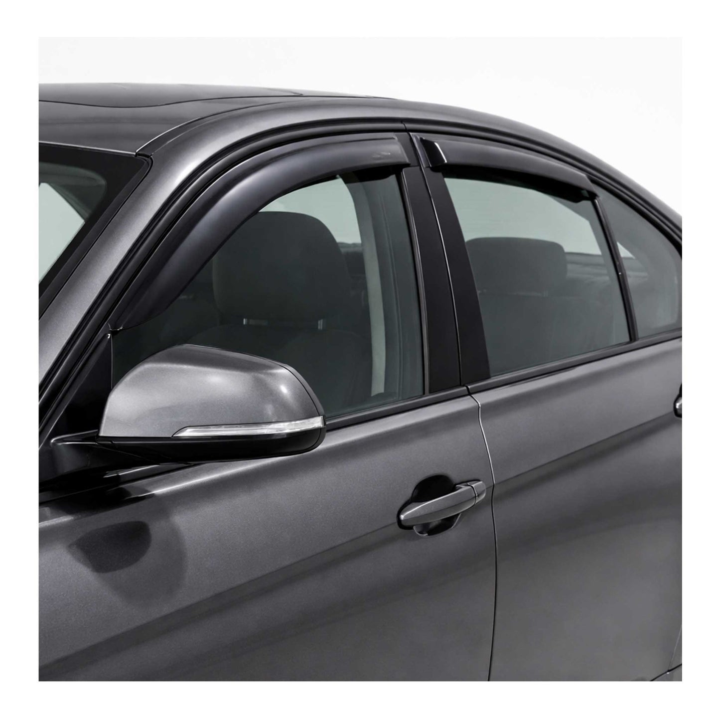 2012-2019 BMW 3 Series F30 Sedan Window Visor Vent Rain Deflector 4Pcs Smoke