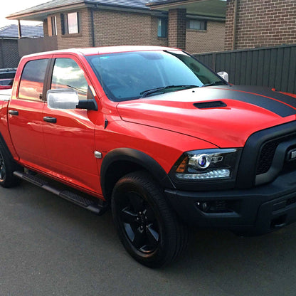 2019-2025 RAM RAM 1500 Mirror Cover Caps Chrome 2Pcs ABS Plastic