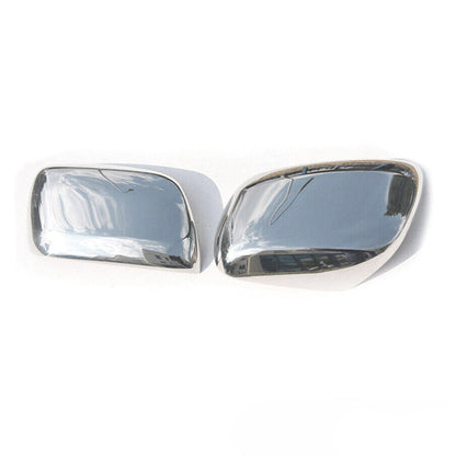 2016-2021 Lexus LX 570 Side Mirror Cover Caps Stainless Steel Silver 2 Pcs