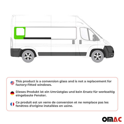 2014-2026 RAM ProMaster Window Glass Rear Right Side Sliding Door L3
