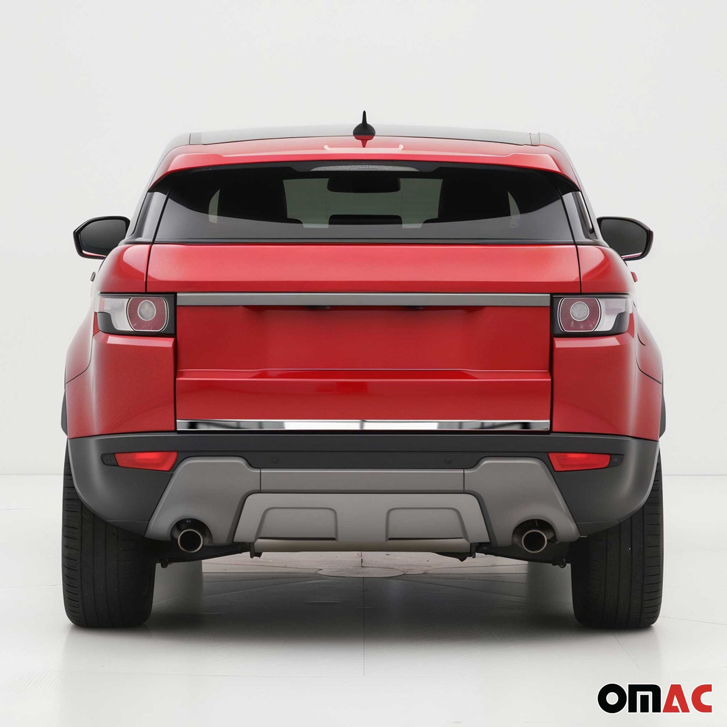 2012-2019 Land Rover Range Rover Evoque Rear Trunk Molding Trim Stainless Steel Silver