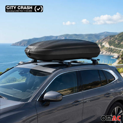 Roof Cargo Box 11.3 Cubic Feet Carbon Fiber Textured