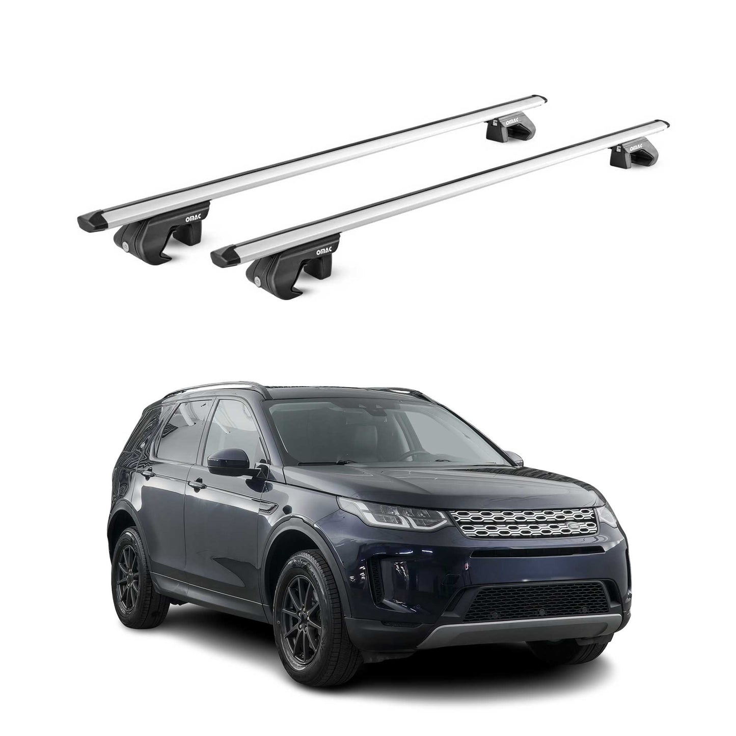 2015-2026 Land Rover Discovery Sport Roof Rack Cross Bars Silver