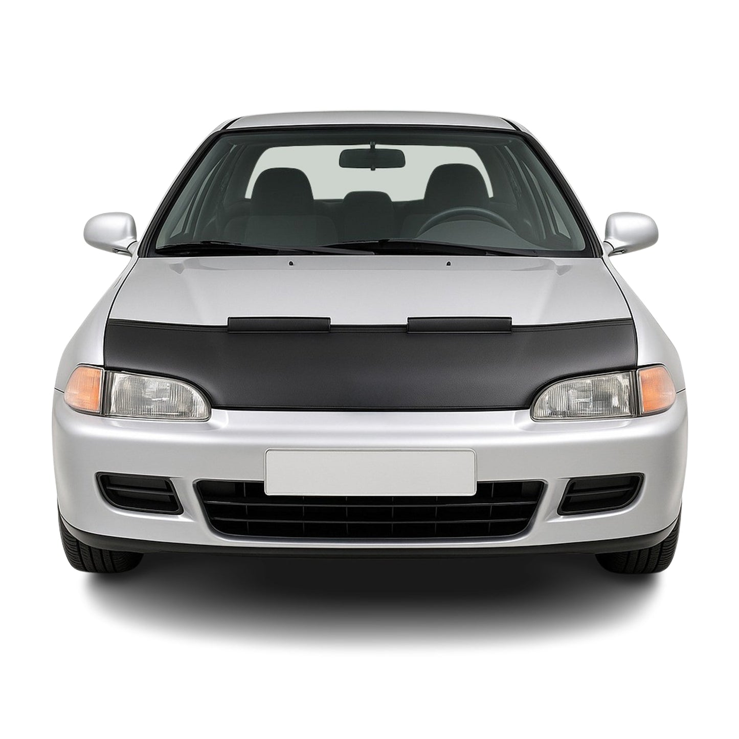 1991-1995 Honda Civic Car Bonnet Mask Hood Bra Black 1 Pc