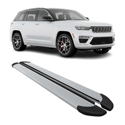 2021-2026 Jeep Grand Cherokee L Nerf Bar Side Step Running Boards Aluminum 2x
