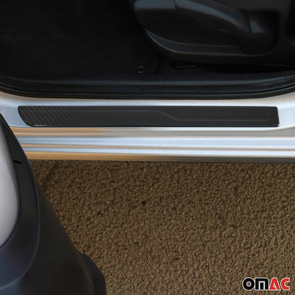 2021-2026 Hyundai Elantra Door Sill Scuff Plate Scratch Protector Carbon