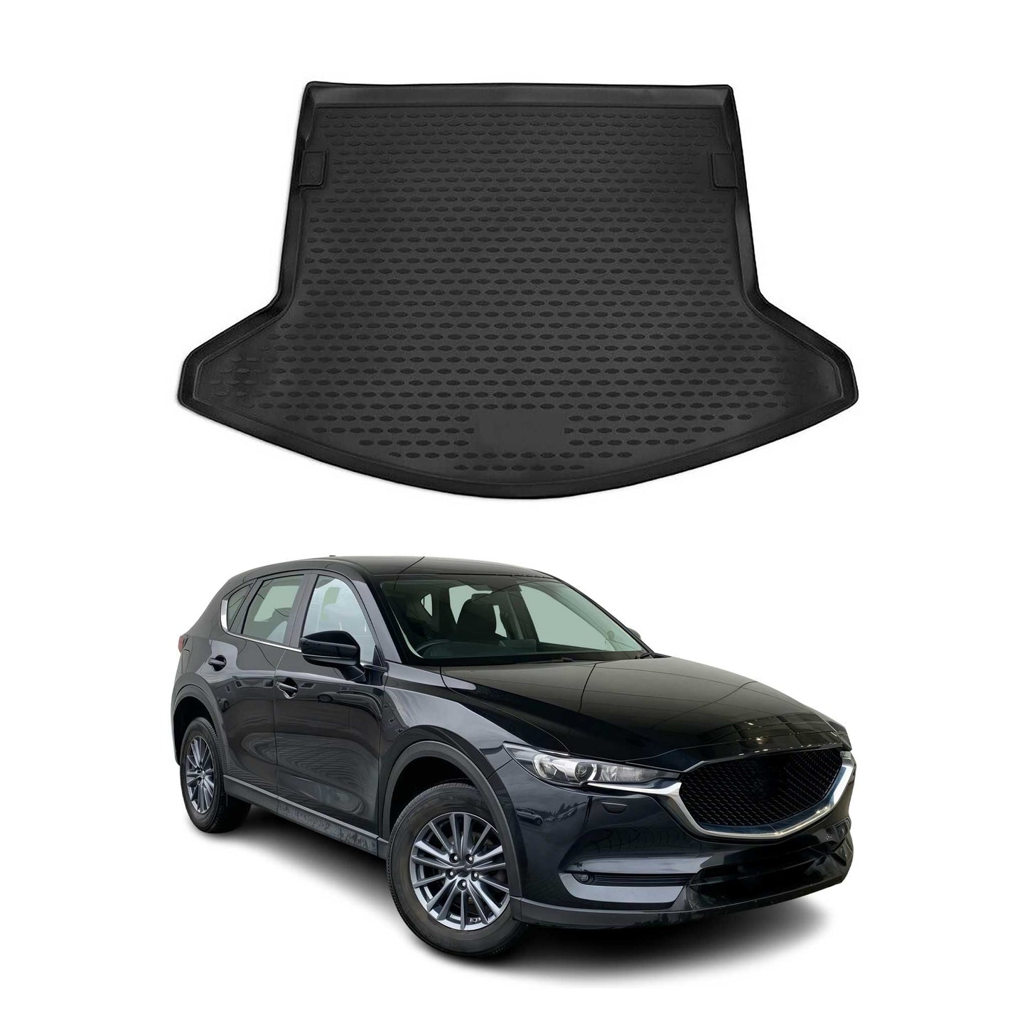 2017-2025 Mazda CX-5 2.gen Cargo Liner Trunk Mat All Weather Black