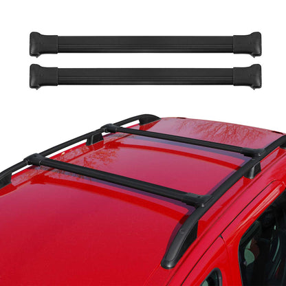 2008-2016 Volvo V70 Roof Rack Cross Bars Black