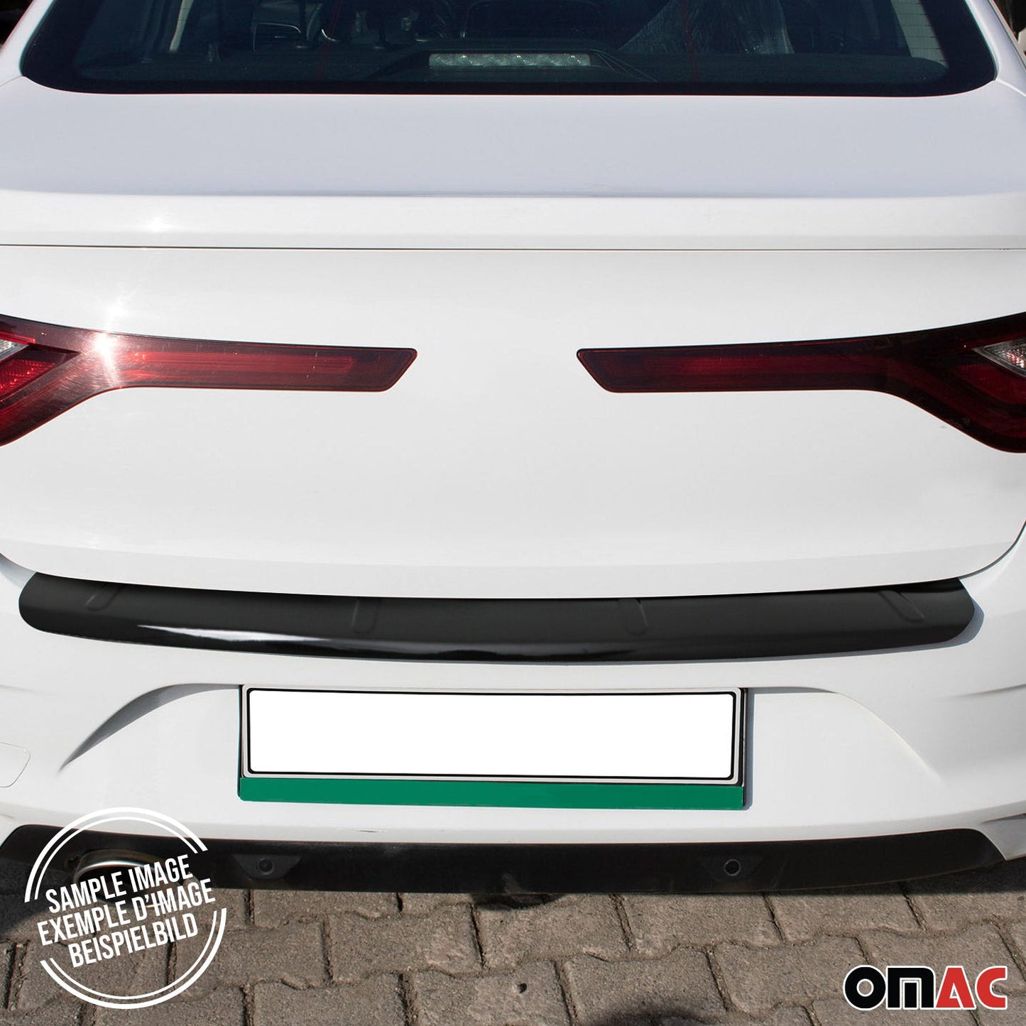 2017-2020 Audi A3 Rear Bumper Sill Cover Protector Guard Acrylic Gloss