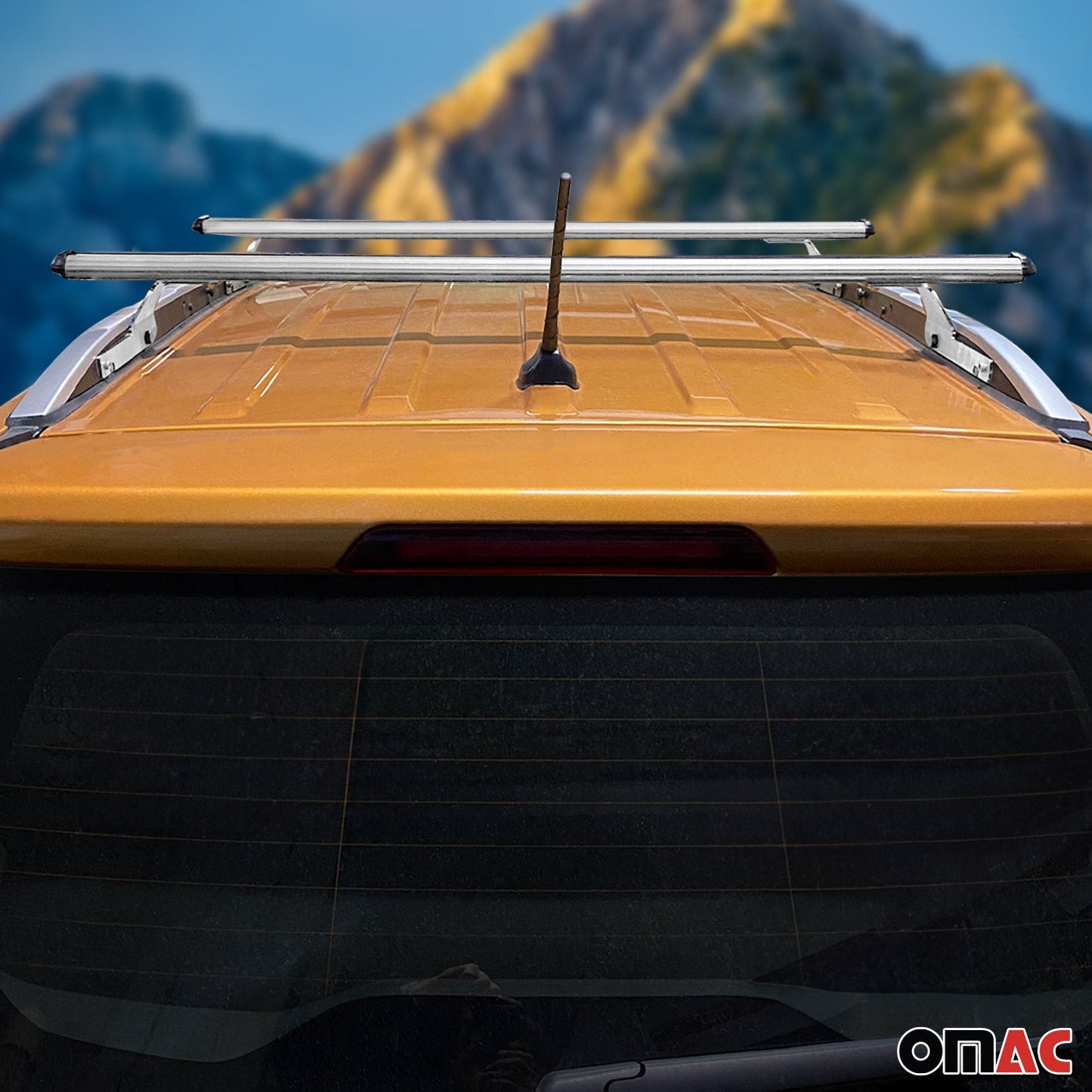 2018-2022 Ford Ecosport Roof Rack Cross Bars Silver