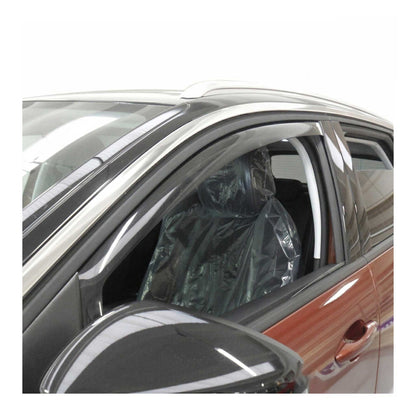 2006-2009 Land Rover Range Rover Sport Window Visor Vent Rain Deflector 2Pcs Smoke