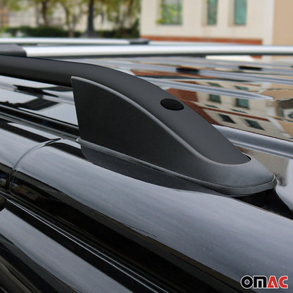 2010-2013 Ford Transit Connect L1 SWB Roof Rack Rails Side Rails Black