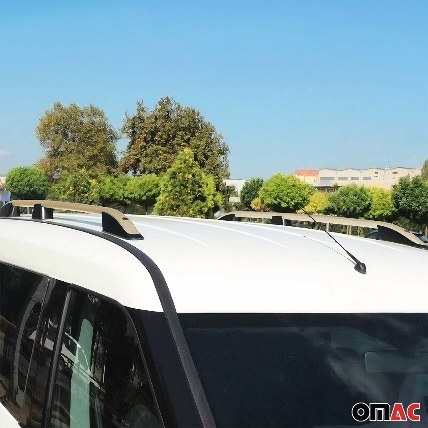2016-2024 Mercedes Metris  L2 MWB Roof Rack Rails Side Rails Bronze