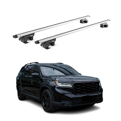 2023-2026 Honda Pilot Roof Rack Cross Bars Silver Luggage Carrier 2 Pcs