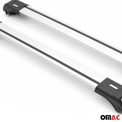 2003-2009 Toyota Land Cruiser Prado Roof Rack Cross Bars Silver