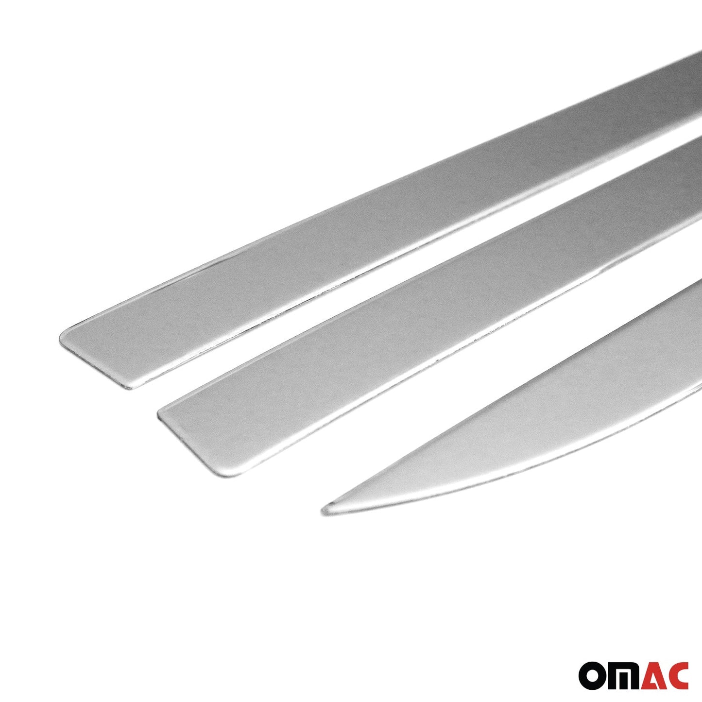 2017-2023 BMW 5 Series G30 G31 Sedan Touring Side Door Molding Trim Skirt Garnish Stainless Steel