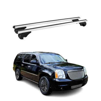 2000-2013 GMC Yukon XL 2500 Roof Rack Cross Bars Silver