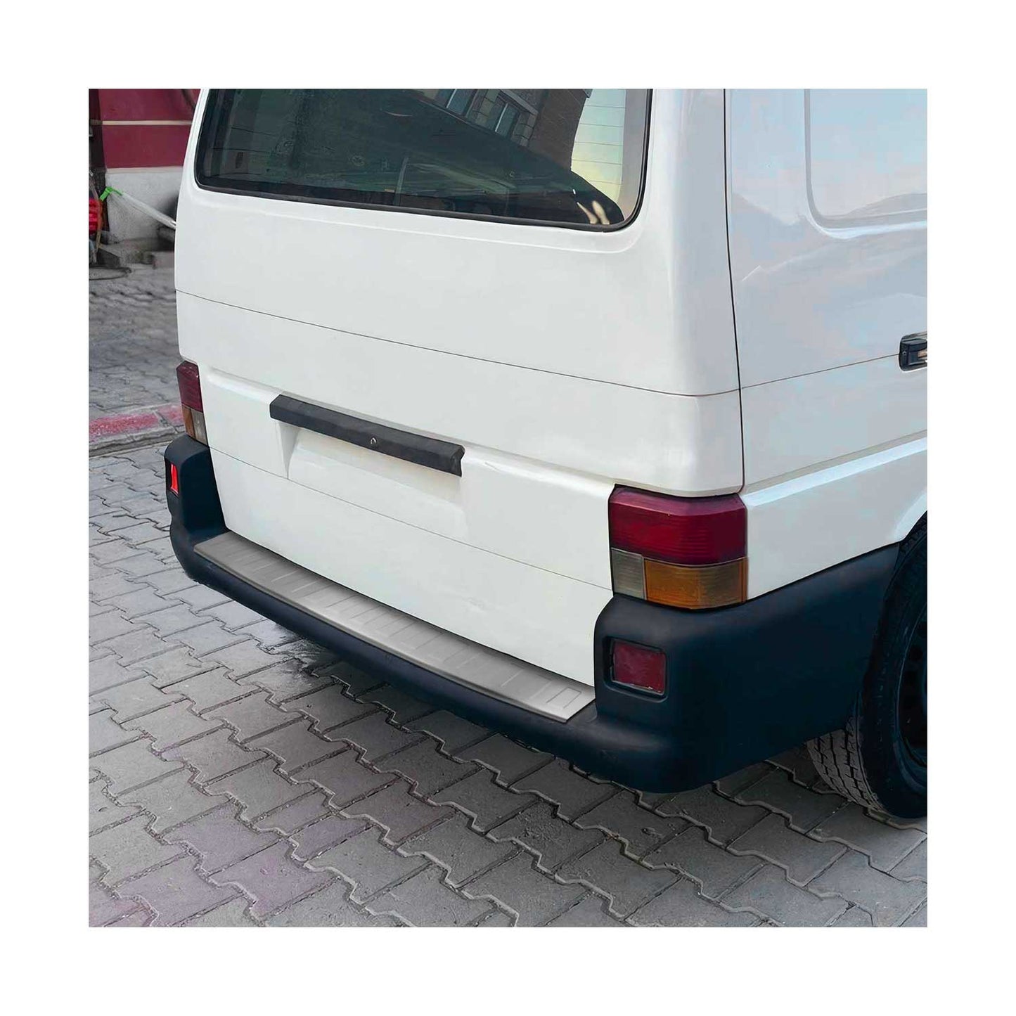 1992-2003 VW Eurovan Rear Bumper Sill Cover Protector Guard Brushed