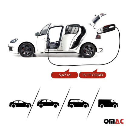 Car Vacuum Cleaner Portable Strong Wet & Dry Powerful Suction Handheld