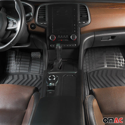 Subaru Legacy Universal Floor Mats Liner All Weather 3D Black Waterproof 4Pcs