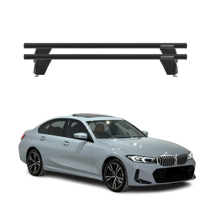 2021-2026 BMW 3 Series G20 Sedan 2019-2026 / M3 G80 Roof Rack Cross Bars Black