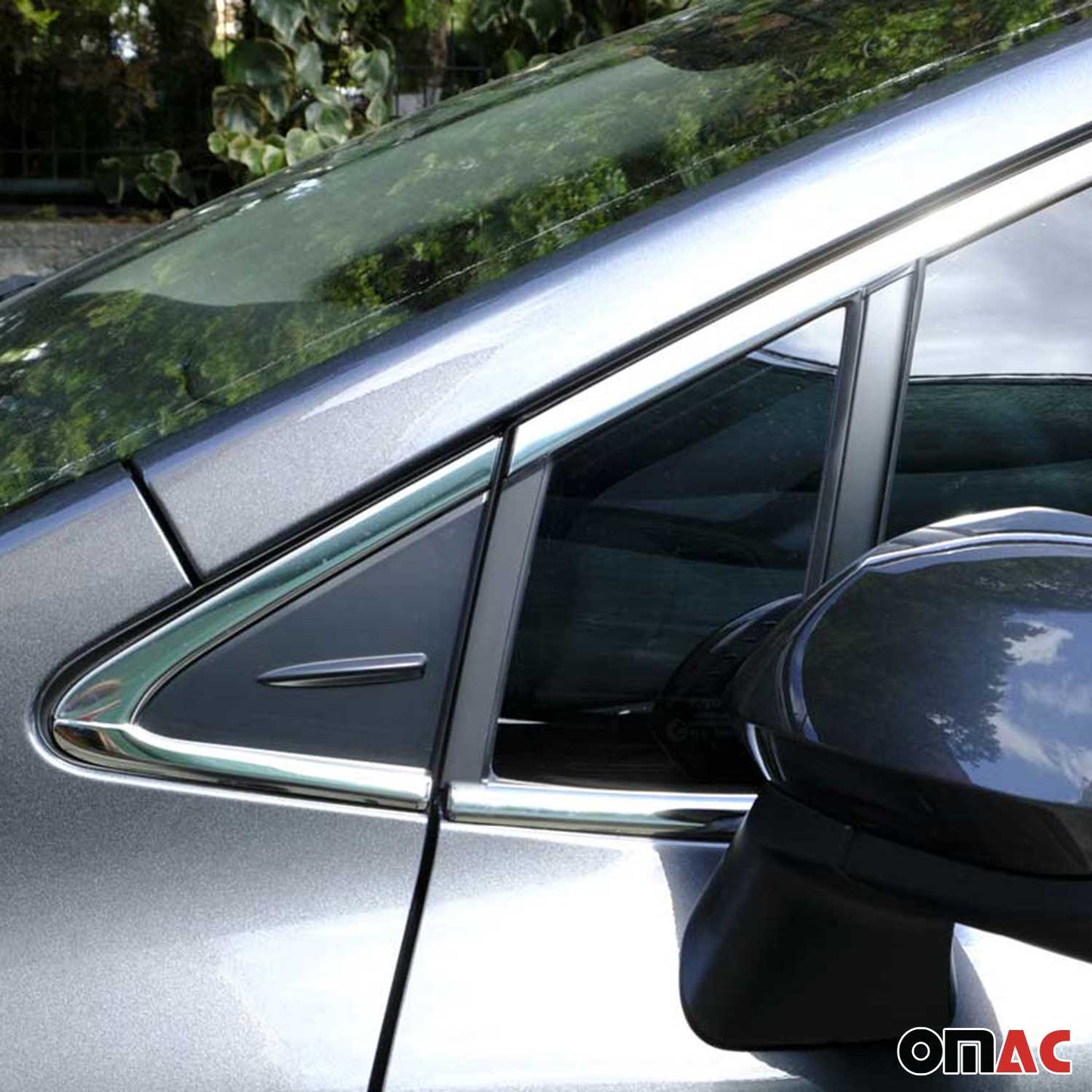 2019-2026 Toyota Corolla Sedan Window Molding Trim Streamer Stainless Steel