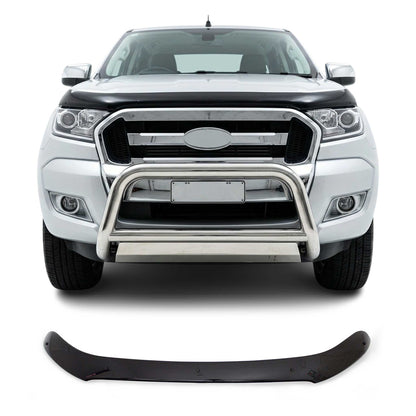 2019-2023 Ford Ranger Front Bug Shield Hood Deflector 1 Pc Smoke