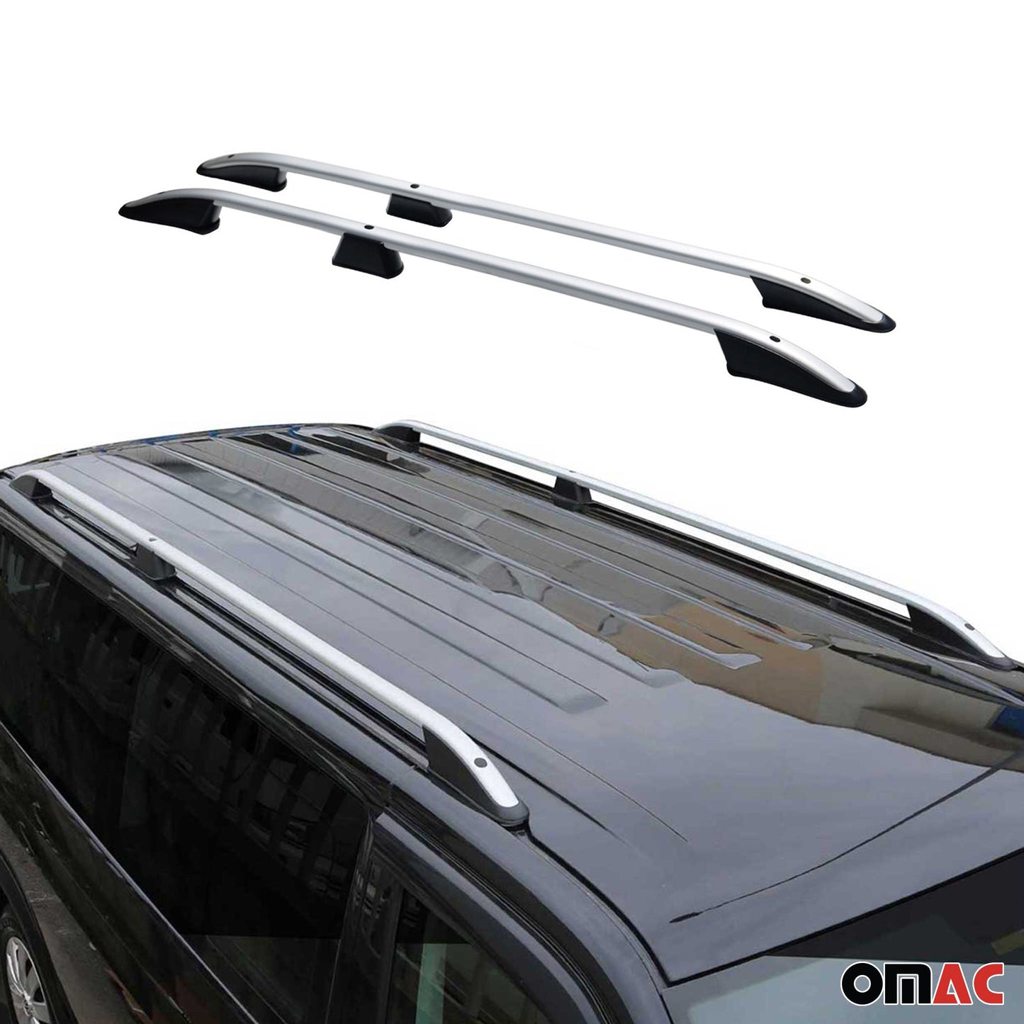 2011-2024 Mitsubishi Outlander Sport Roof Rack Rails Side Rails Silver