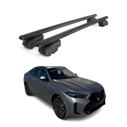 2020-2026 BMW X6 G06 Roof Rack Cross Bars Black