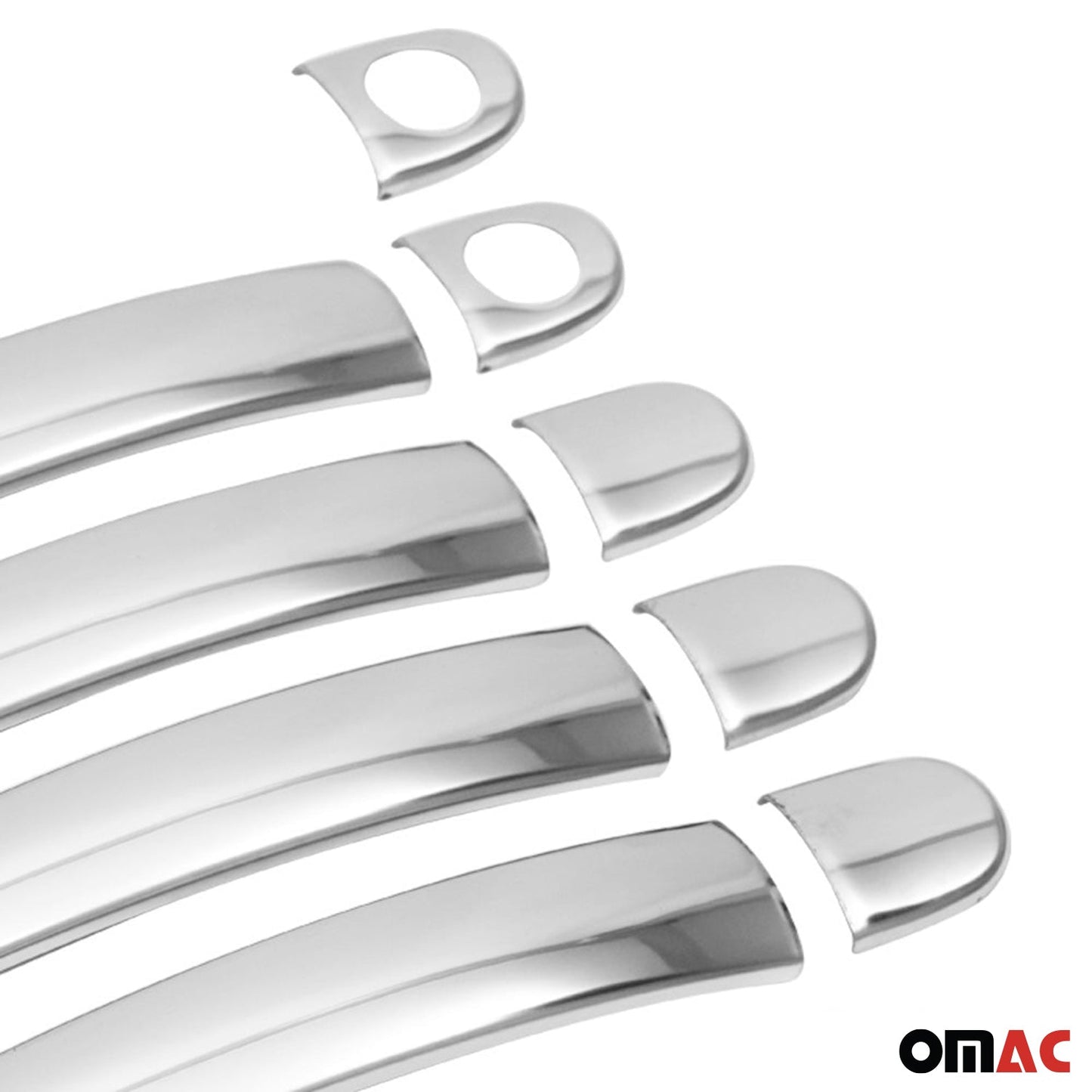 2011-2014 VW Jetta A6 Car Door Handle Cover Protector Stainless Steel Chrome 9 Pcs