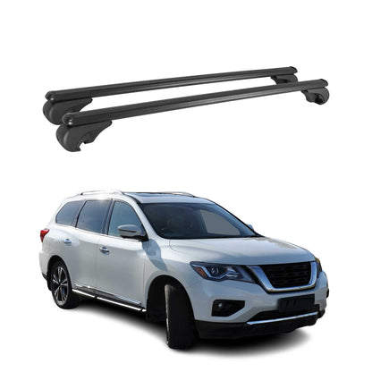 2022-2026 Nissan Pathfinder Roof Rack Cross Bars Black