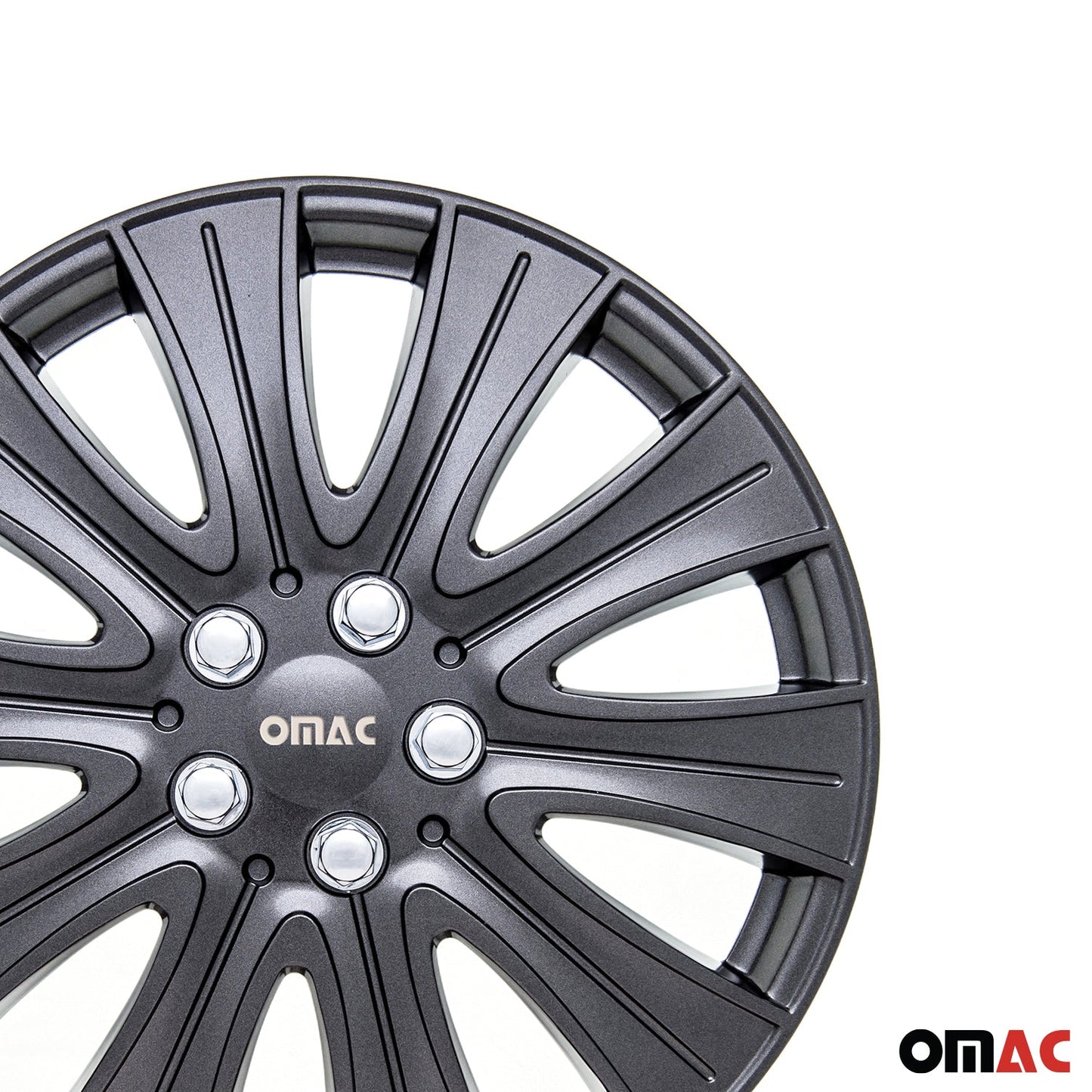 16" Hub Caps for Ford Transit 150 250 350 2015-2025 Metal Silver 4x Wheel Covers