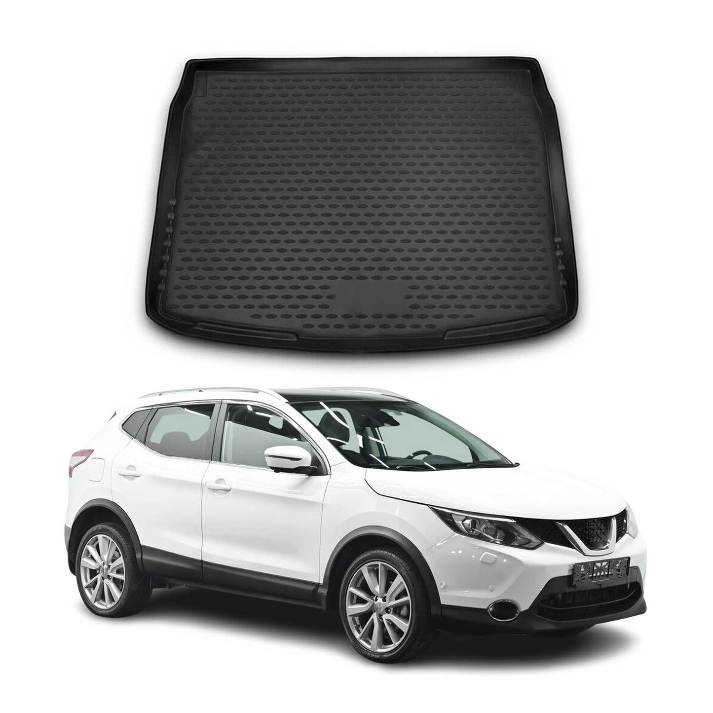 2017-2022 Nissan Rogue Sport Cargo Liner Trunk Mat All Weather Black