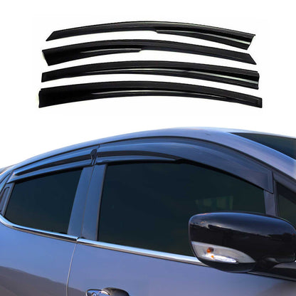 2019-2026 Toyota Corolla Sedan Window Visor Vent Rain Deflector 4Pcs Smoke