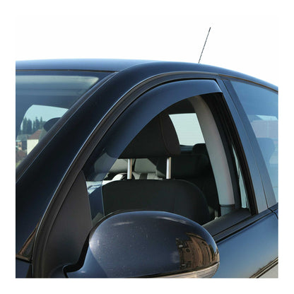 2001-2007 Volvo V70 Window Visor Vent Rain Deflector 2Pcs Smoke