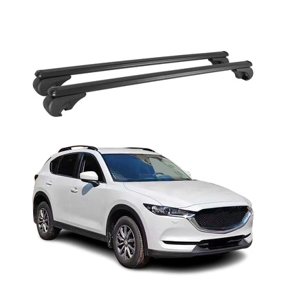 2017-2025 Mazda CX-5 2.gen Roof Rack Cross Bars Black