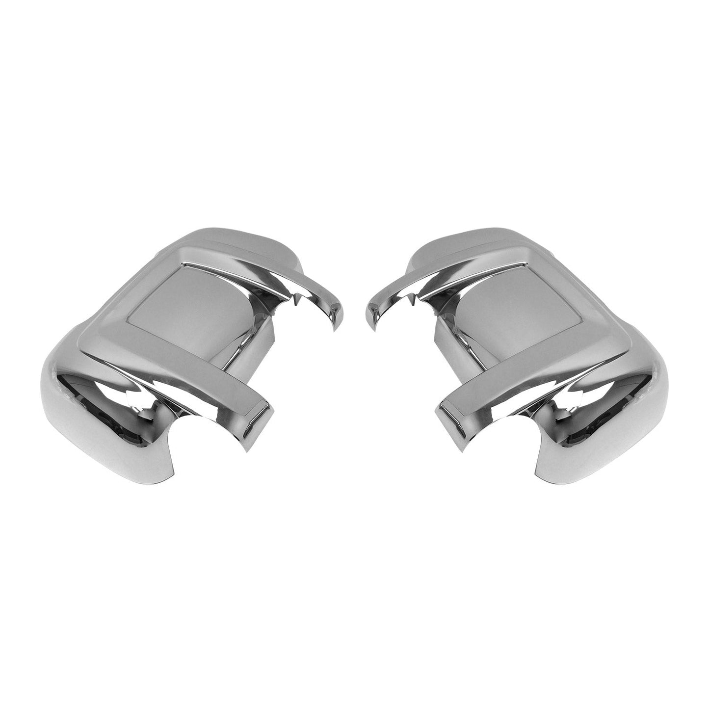 2014-2022 RAM ProMaster Mirror Cover Caps & Door Sill Covers Chrome Set 13x