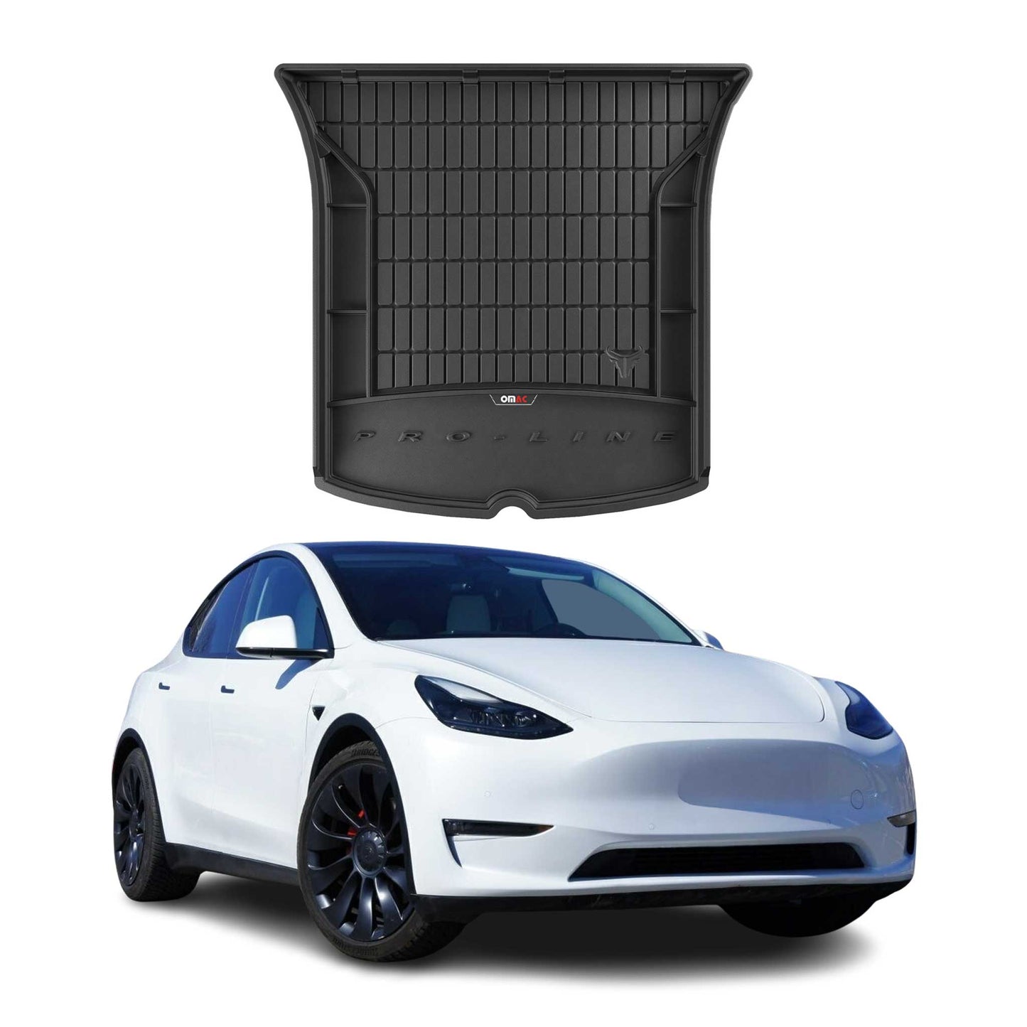 2020-2026 Tesla Model Y Premium Cargo Liner Trunk Mat All Weather Heavy Duty