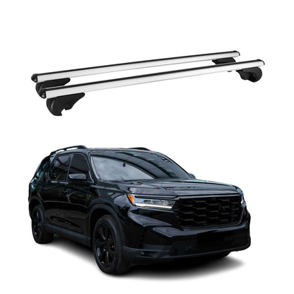 2023-2026 Honda Pilot Roof Rack Cross Bars Silver