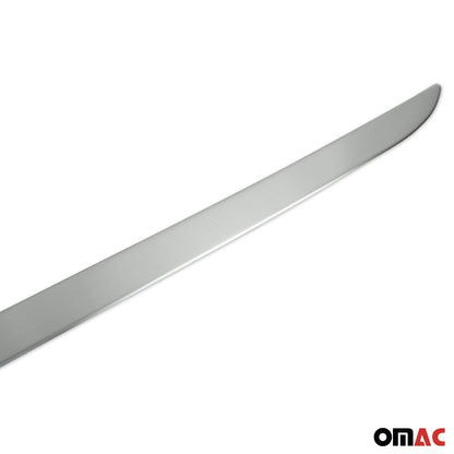 2012-2015 Audi A6 C7 Pre-FL Sedan Rear Trunk Molding Trim Stainless Steel